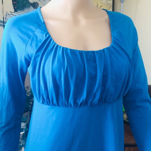 Sundance Blue Top, Size Small - Picture 5 of 6